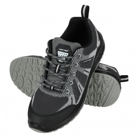 3d kootud poolsaapad hall-must, s1 fo sr, "43", ce, lahti