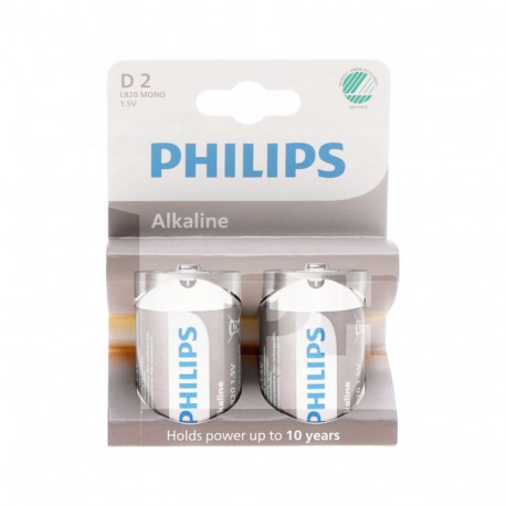 Bateria alkaliczna Philips LR20 2szt./bl.