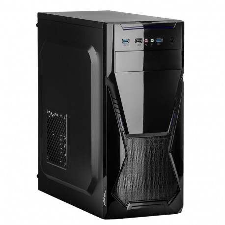 Akyga arvutikorpus AK13BK Micro Tower, must