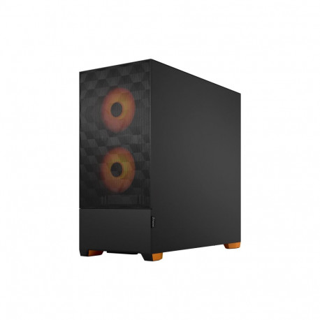 Fractal Design arvutikorpus Pop Air RGB küljeaknaga ATX, mATX, Mini ITX ATX, oranž Core TG Clear Tin
