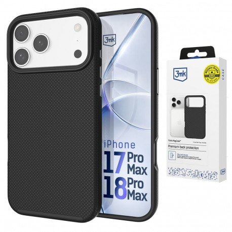 3mk Fortis MagCase for iPhone 17 Pro Max - Black