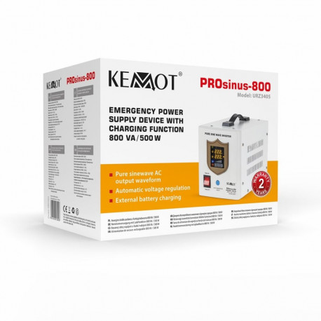 UPS - KEMOT PROsinus-800 800VA 500W White
