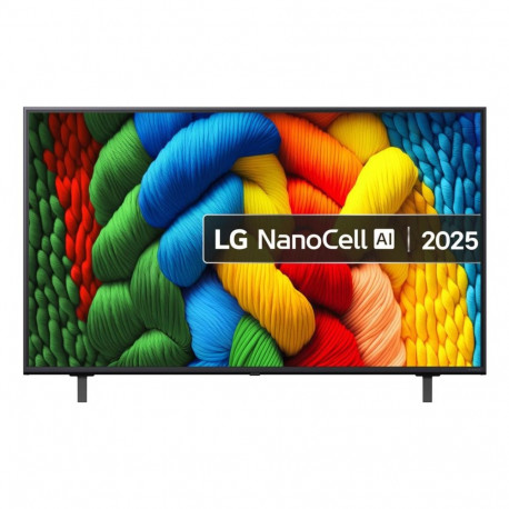 LG teler 50NANO80A6B 4K Ultra HD 3840 x 2160 pixels lameekraan 16:9 NanoCell (8806096352847)