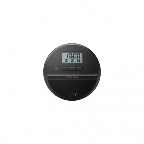 Needit ParkOne parking disc Black, White, Metallic Electronic