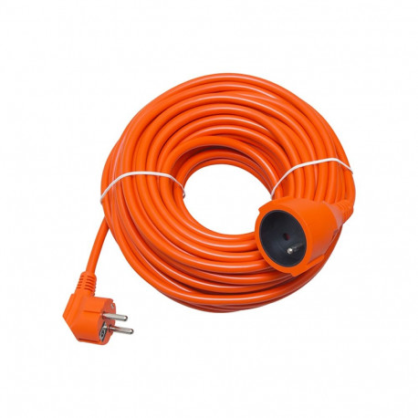 98-757# Przedłużacz sieciowy pr-160 1-gniazdo z uziemieniem 30m pomarańczowy 3x1,5mm"