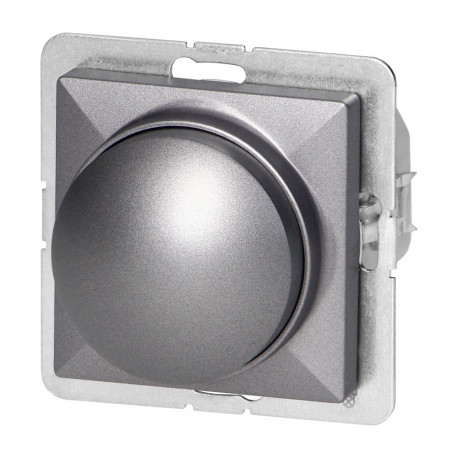 Ściemniacz obrotowy LED Pearl, 230V, 50Hz, Pmin:3W, Pmax:35W, SO-1P/LED, antrac (5 tk.)