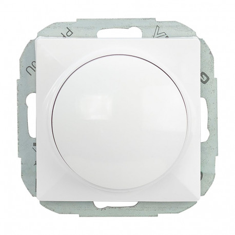 Ściemniacz obrotowy LED Pearl, 230V, 50Hz, Pmin:3W, Pmax:35W, SO-1P/LED, biały (5 tk.)