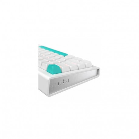 Nubi NK68 PRO G3MS Aquamarine Switch, US White