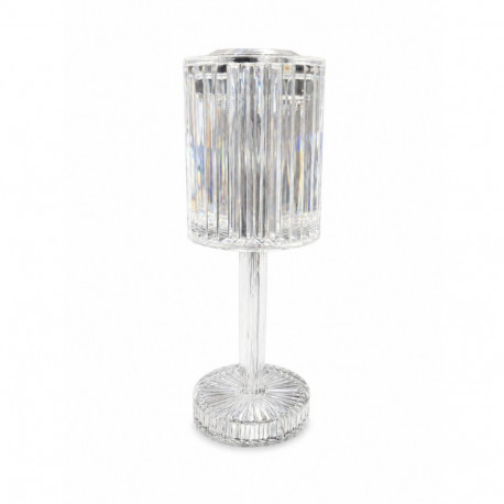 iLike Crystal Touch RGB LED Table Lamp with Bluetooth Speaker, Ambient Night Light & Remote Control