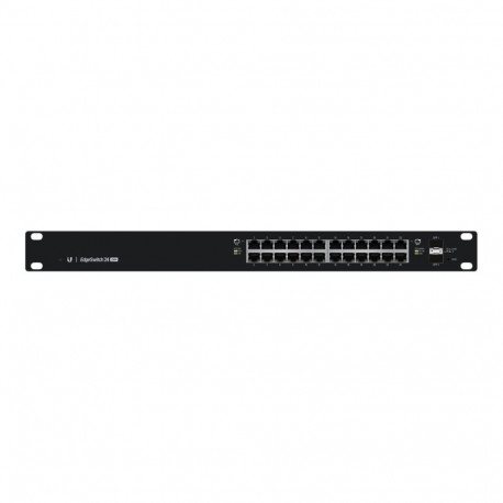 UBIQUITI Switch ES-24-250W Web managed, Rackmountable, 1 Gbps (RJ-45) ports quantity 24, SFP ports q