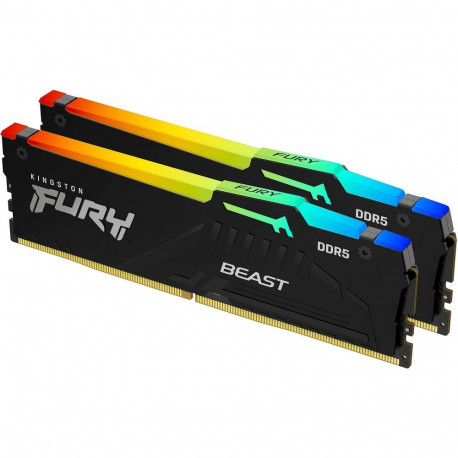 Kingston Fury Beast 32GB DDR5, 6000 MHz, CL30, 288-Pin, DIMM Kit (16GB x 2)