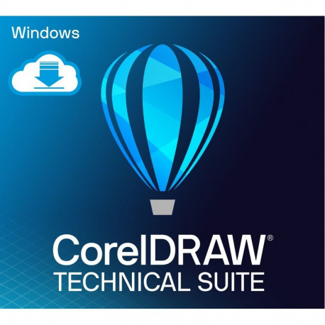 COREL DRAW Technical Suite 365-Day Subscription Renewal (Single)