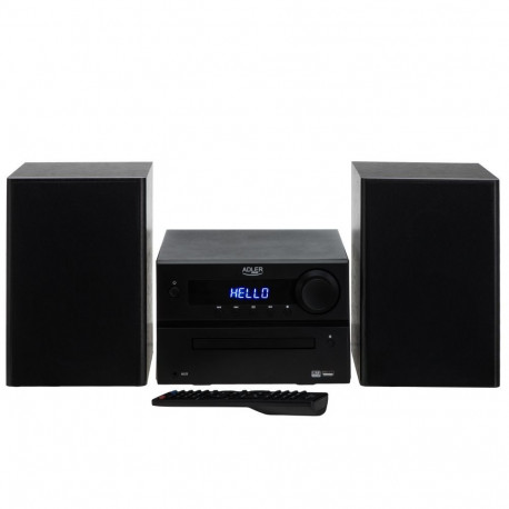 Adler | Mini Hi-Fi Stereo System | AD 1917 | Speakers | USB connectivity | Bluetooth | FM