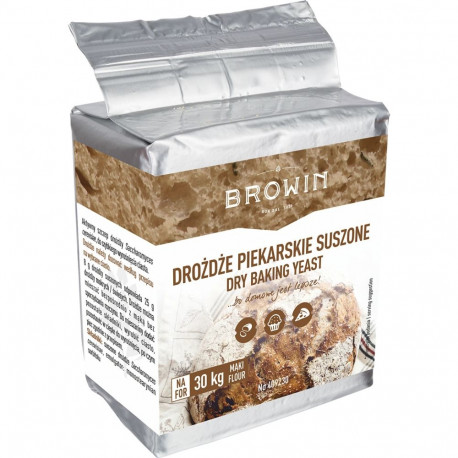 Browin Dried Baker's Yeast, 500 g, 409230, 0.5 kg, for baking