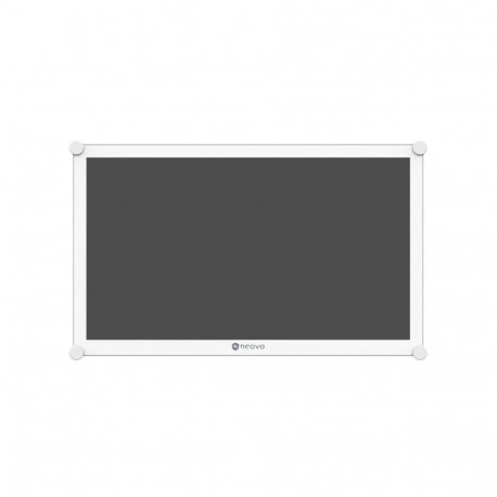 Monitor 21.5 inches DR-2202 IPS NeoV GLASS 9H IP65* 500CD/M2 1000:1 5MS DP HDMI VGA USB SPEAKERS WHI