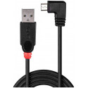 Lindy kaabel USB - microUSB 2m, must