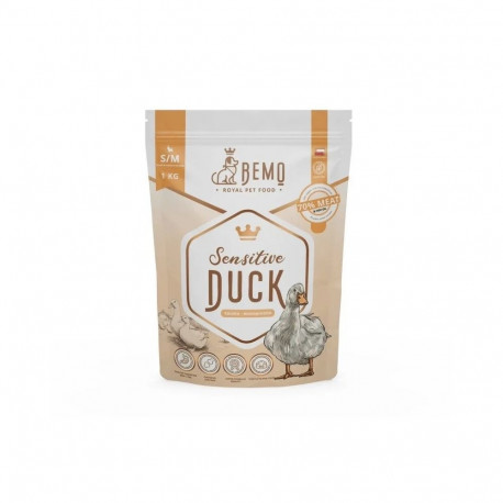 BEMO Sensitive Duck Small/Medium Mono - dry dog food - 1kg