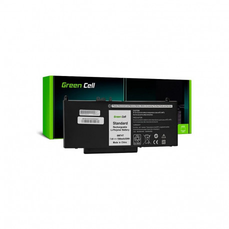 Green Cell aku 6MT4T 07V69Y Dell Latitude E5270, E5470 ja E5570 jaoks