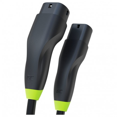 "Cell GC Snap Type 2 EV Charging Cable 11kW 5m for Tesla Model Y 3 S X, VW ID.4, Kia EV6, Hyundai IO