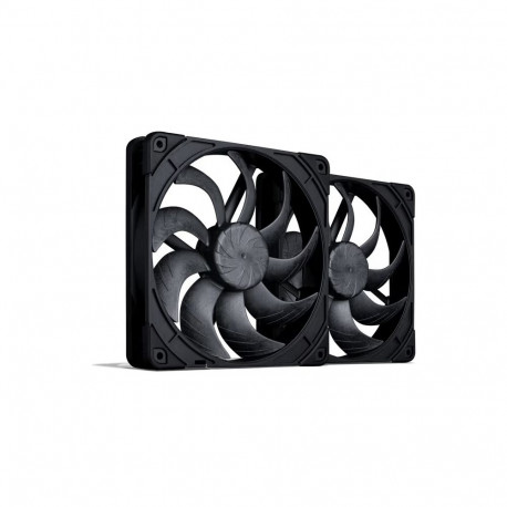 Noctua NF-A14x25 G2 PWM Sx2-PP chromax.black Next-gen black 140mm dual fan set