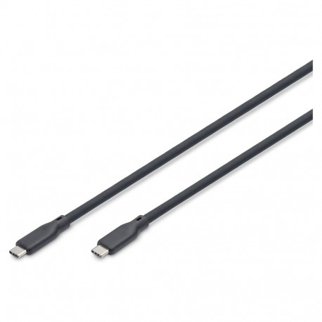DIGITUS USB 4.0 ühenduskaabel tüüp C-C silikoon St/St 0,5m, must