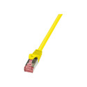 "Patch Cable Cat.6 S/FTP yellow 7,50m, PrimeLine"