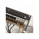 "19"" rack for under-desk or wall mounting, 4U"