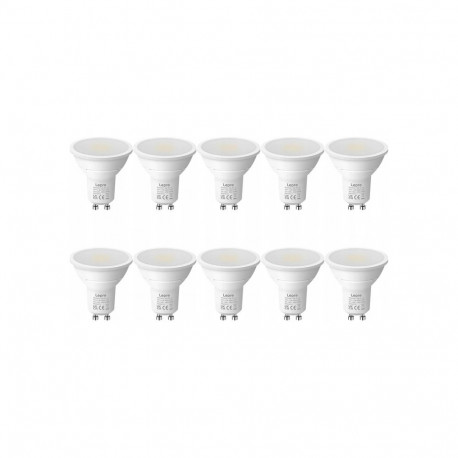 LED bulb LEPRO 200081-DW-EU-10 GU10 4.5W 345lm 6500K 100° 10pcs