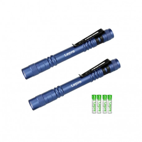 LEPRO 120023L-BU-2 Flashlight, 2-pack
