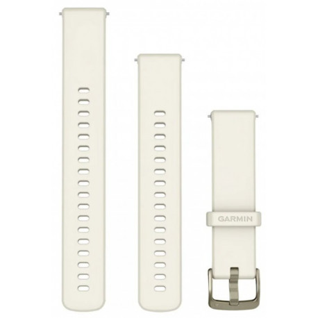 Garmin watch strap Quick Release Silicone 18mm, bone (opened package)