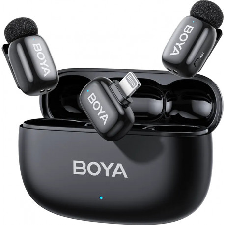 Boya juhtmevaba mikrofon mini 2-03 Lightning, matte black (avatud pakend)