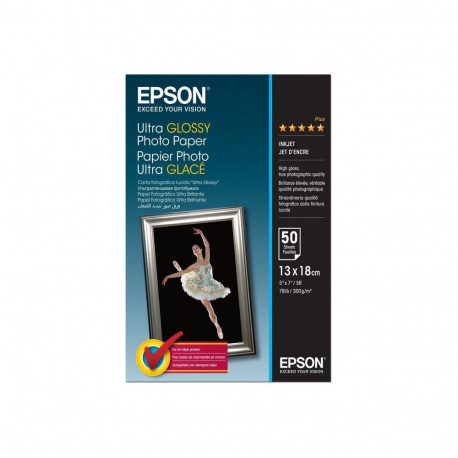 EPSON Ultra Glossy Photo Paper 50 sheets, 13 x 18 cm, 300 g/m