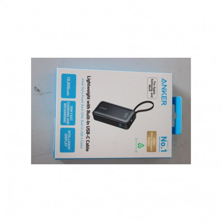 Anker SALE OUT. 545 Nano Power Bank | A1259G11 | 10000 mAh | Black | DEMO