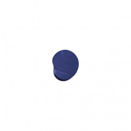 Gembird MP-GEL-B Gel mouse pad with wrist support, blue Blue, Gel mouse pad