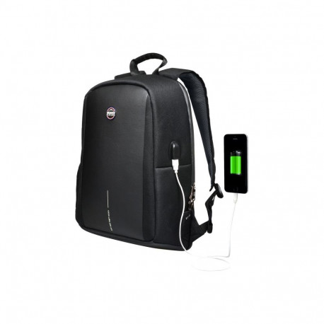 PORT DESIGNS ANTI-THEFT Chicago EVO Fits up to size 15.6 ", Black, 13-15.6 ", Shoulder strap, Backpa
