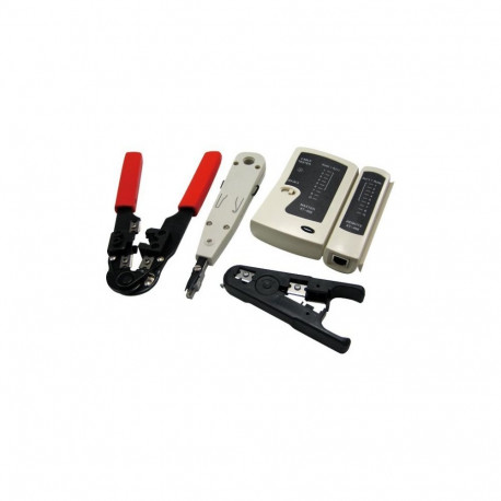 Logilink Networking Tool Set with Bag, 4 parts