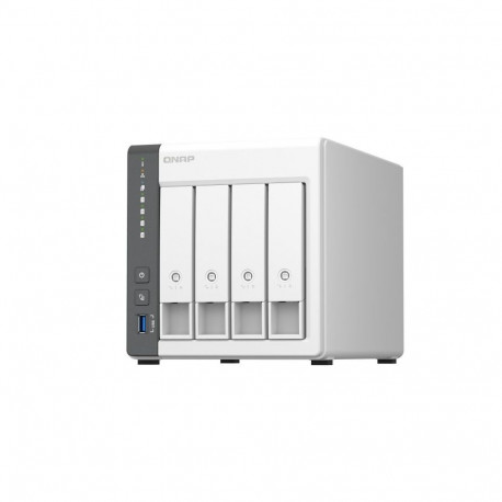 QNAP 4 Bay ARM TS-433-4G Cortex-A55, Processor frequency 2.0 GHz, 4 GB, On board (non-expandable)
