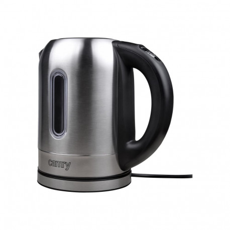 Camry Kettle CR 1253 With electronic control, 2200 W, 1.7 L, Stainless steel, Stainless steel, 360 r