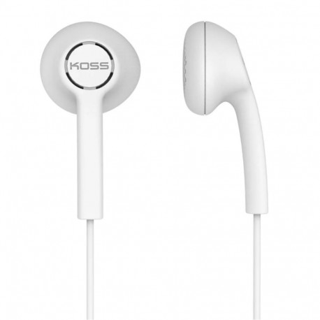 Koss Headphones KE5w Wired, In-ear, 3.5 mm, White