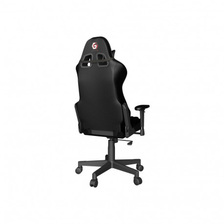 GEMBIRD Gaming chair SCORPION black mesh black skin