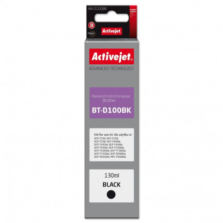 Ink Cartridge - Activejet AB-D100Bk Supreme 130 ml Black