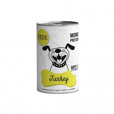 PAKA ZWIERZAKA PEPE märg monoproteiinne koeratoit, kalkun, 400g