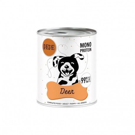 PAKA ZWIERZAKA PEPE Venison mono - wet dog food - 800g