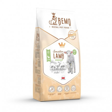 BEMO Sensitive Lamb Small/Medium Mono - dry dog food - 10kg