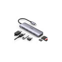 Ugreen 20956A interface hub USB Type-C 5000 Mbit/s Silver