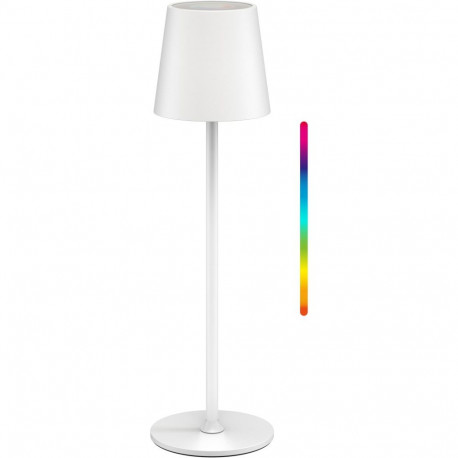 Goobay Wireless LED Table Lamp, Size M, 38 cm, RGBW, white
