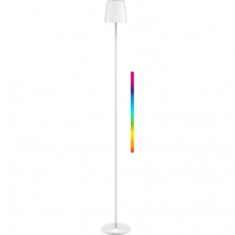Goobay juhtmevaba LED-põrandalamp XL, 122cm, RGBW, valge