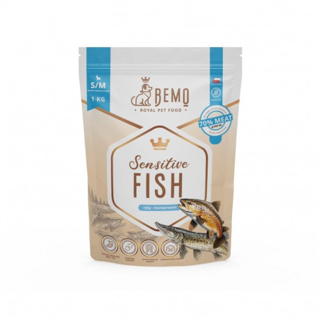 BEMO kuiv koeratoit Sensitive Fish Small/Medium Mono, 1kg