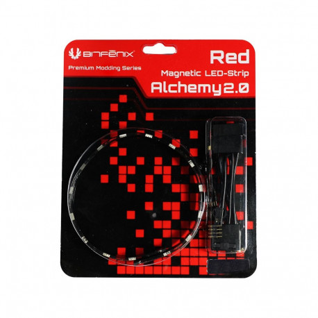 "BitFenix Alchemy 2.0 Magnetic LED-Strip - 60cm, 30 LEDs, rot"