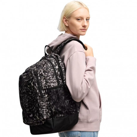 Puma seljakott Academy AOP 91150 29, leopardimustriline